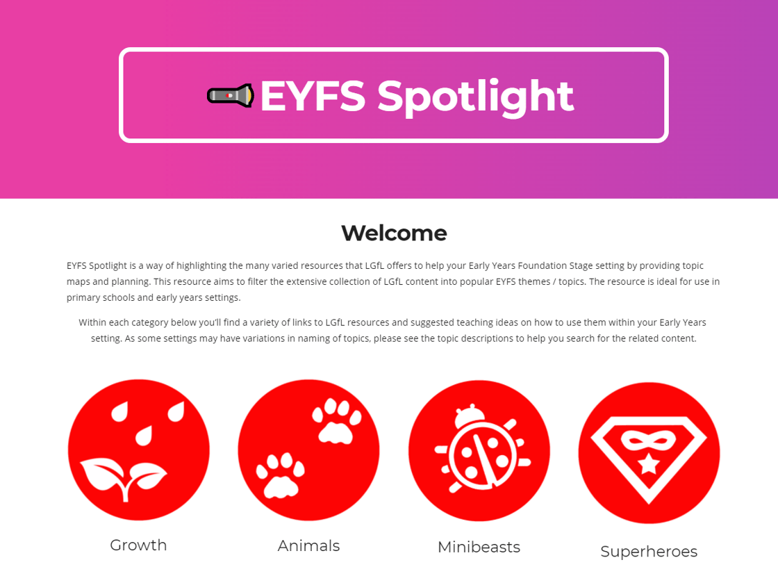 EYFS Spotlight