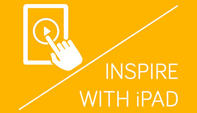 Inspire with iPad tile icon