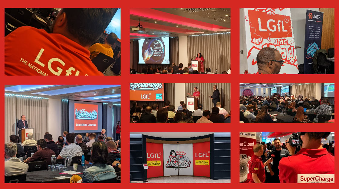 LGfL conference collage